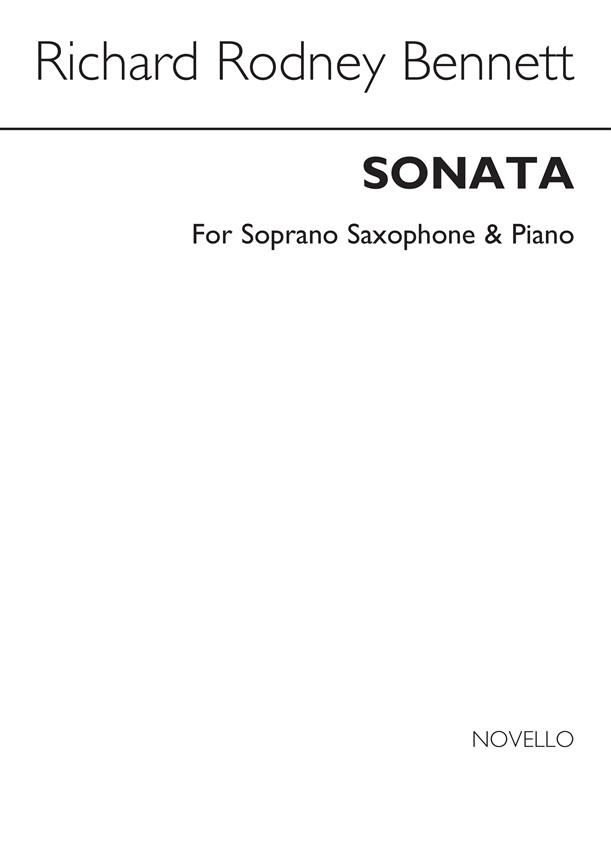 Sonata for Soprano Saxophone and Piano