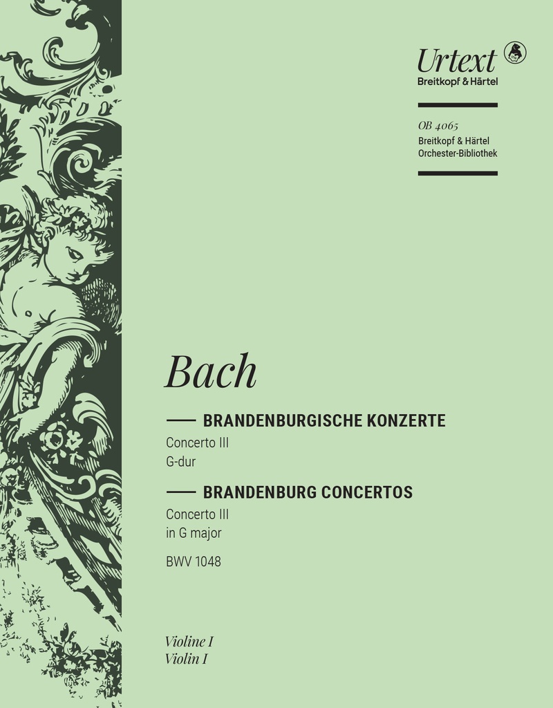 Brandenburg Concerto No.3 in G major, BWV.1048 (Violin 1)