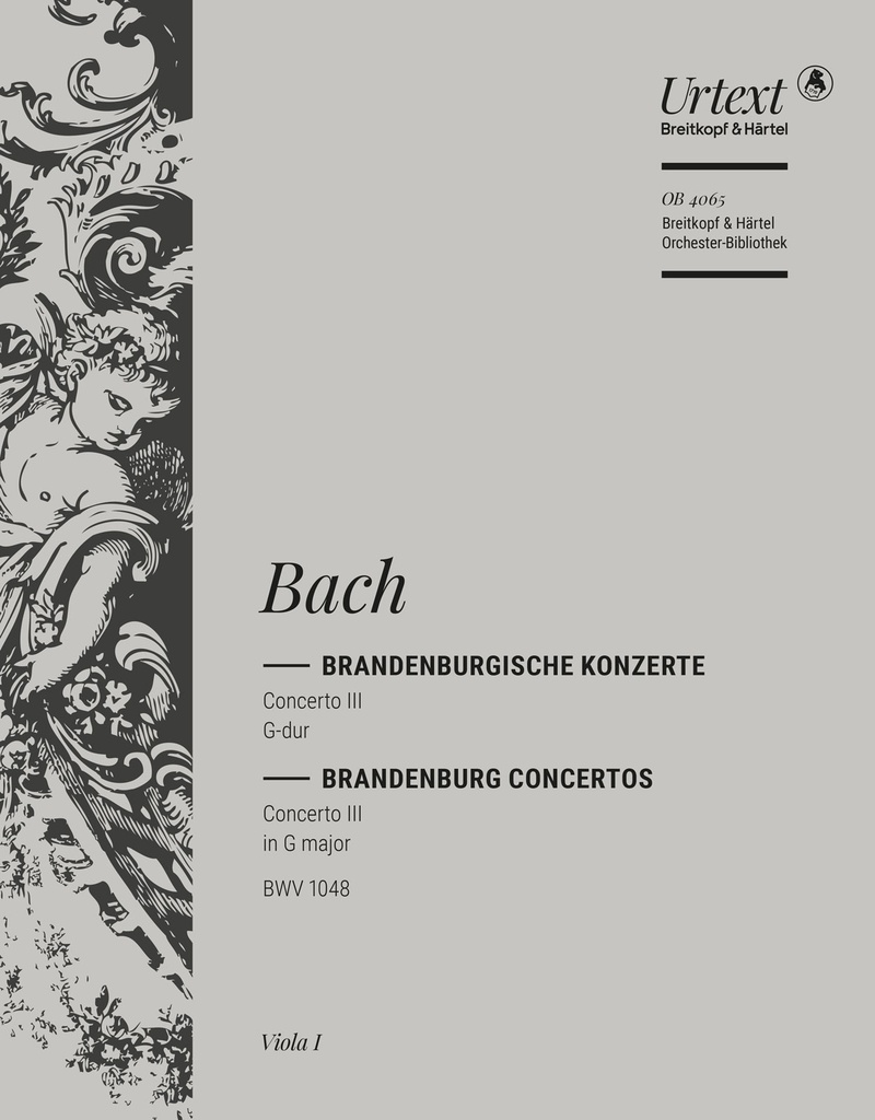 Brandenburg Concerto No.3 in G major, BWV.1048 (Viola 1)