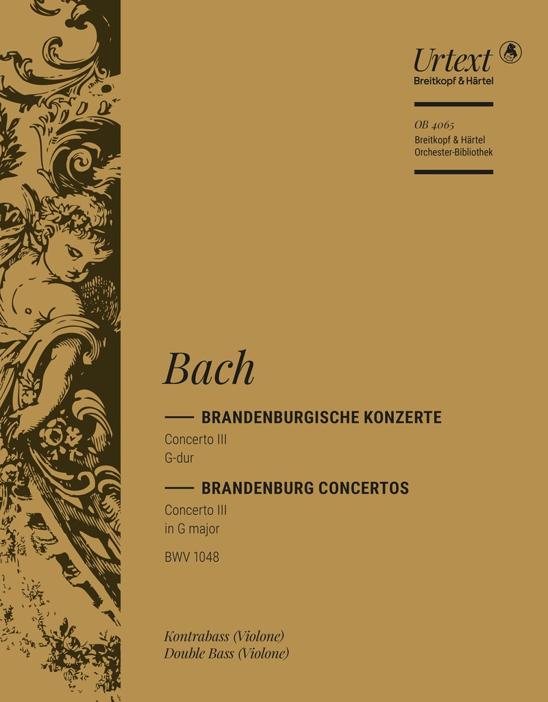 Brandenburg Concerto No.3 in G major, BWV.1048 (Double bass)