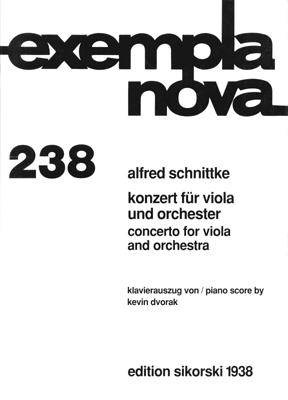 Concerto for Viola and Orchestra (Pianoreduction)