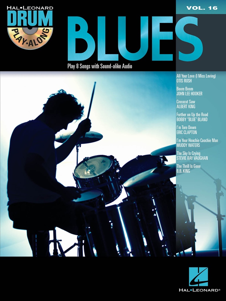 Drum Play-Along - Vol.16: Blues