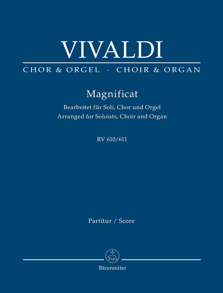 Magnificat RV.610/611 (Vocal score)