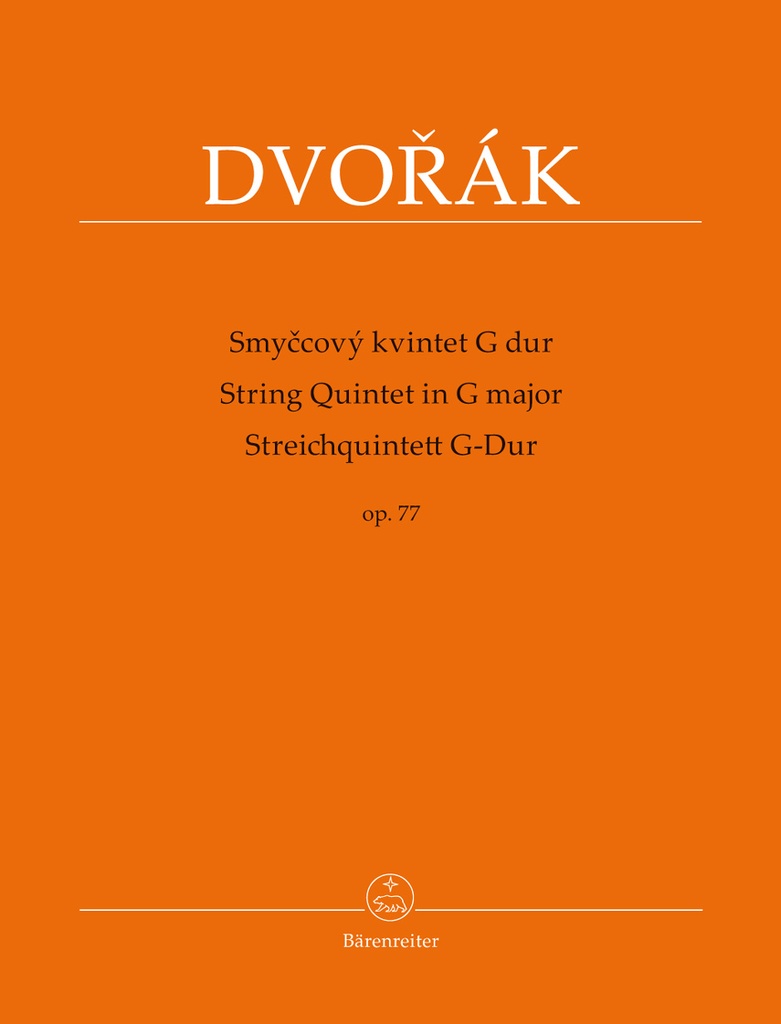 String Quintet in G major, Op.77 (Set of parts)