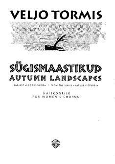 Sügismaastikud (Autumn Landscapes)