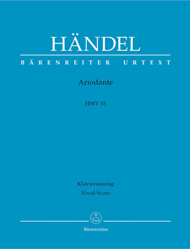 Ariodante, HWV.33 (Vocal score)