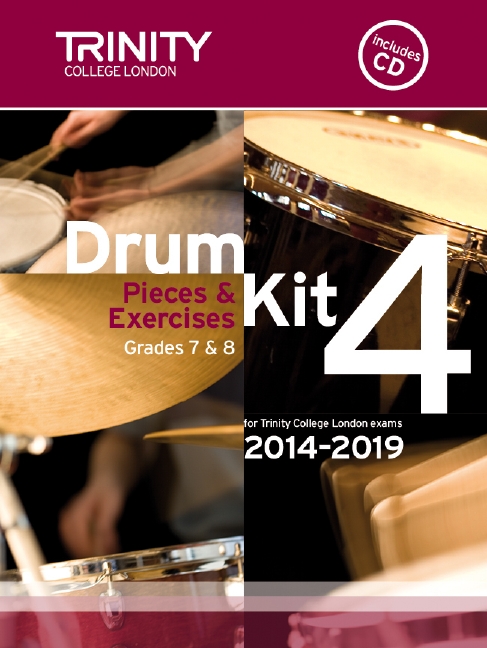 Drum Kit - Vol.4 (Grades 7&8) with Cd 2014 - 2019