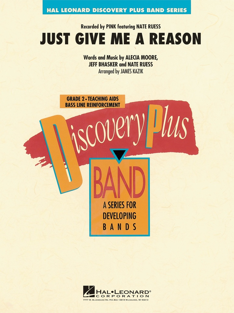 Just give ma reason (Concert band score & parts)