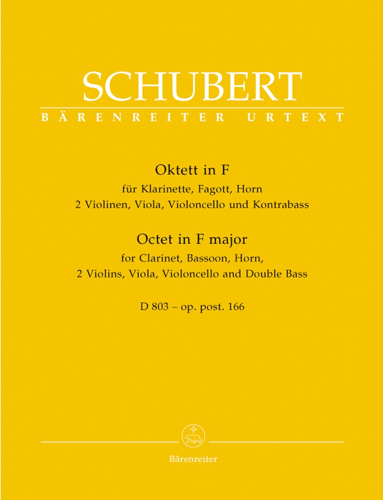 Octet in F, Op.post.166, D.803 (Set of parts)