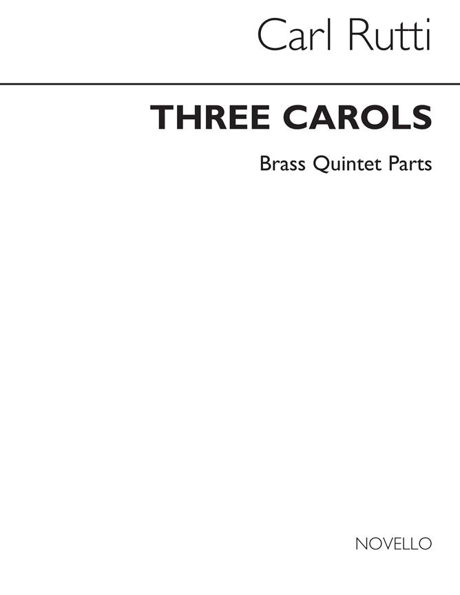 3 Carols (Brass quintet parts)