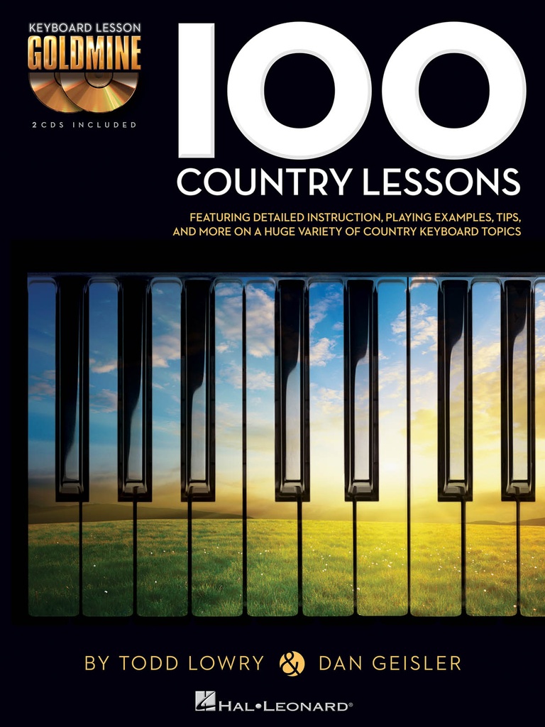 Keyboard Lesson Goldmine : 100 Country lines