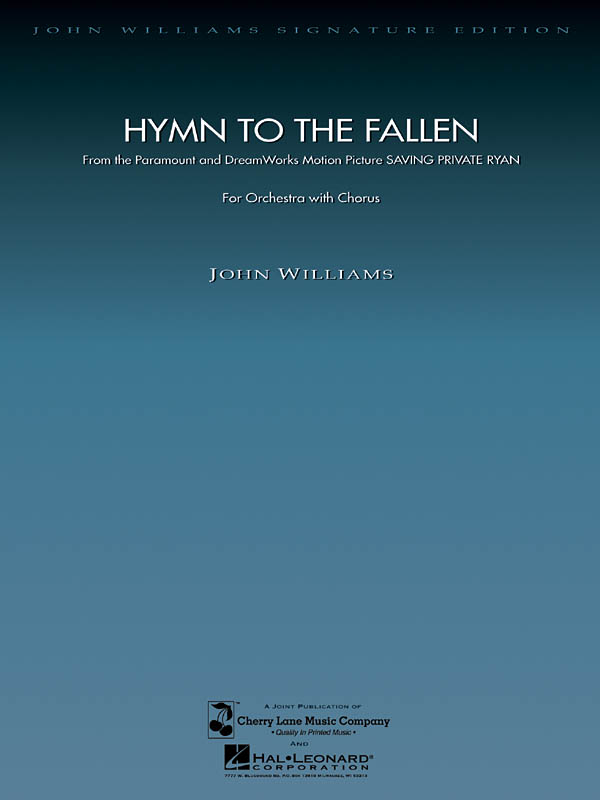 Hymn To The Fallen, 'Saving Private Ryan' (Score & parts)