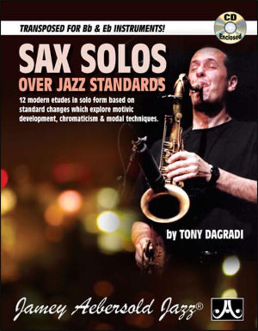 Sax Solos over Jazz Standards