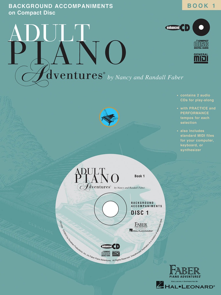 Adult Piano Adventures: All-In-One Lesson Book 1 (CD only)