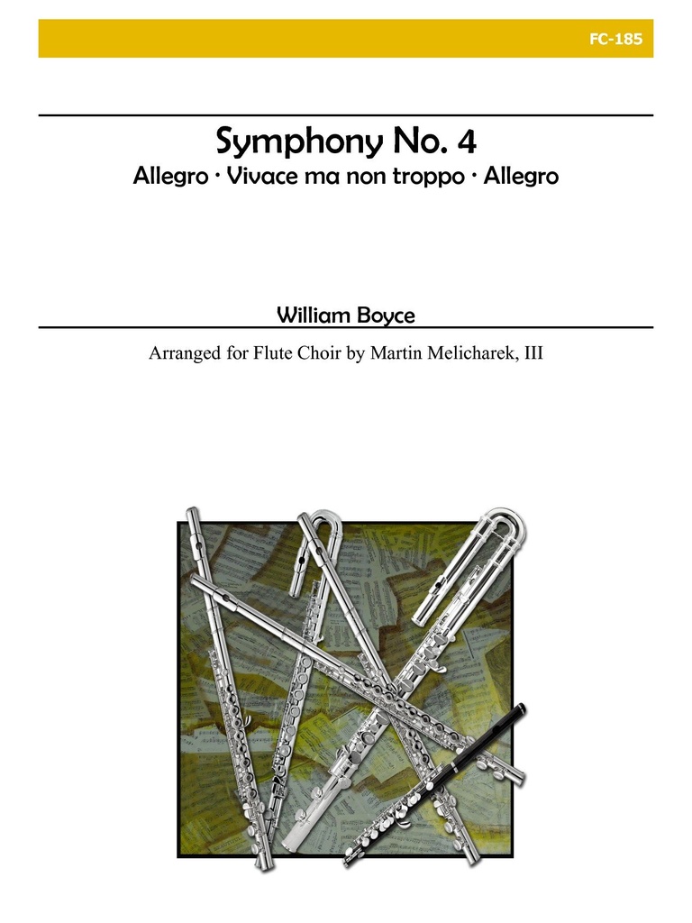 Symphony No.4  (Score & parts)