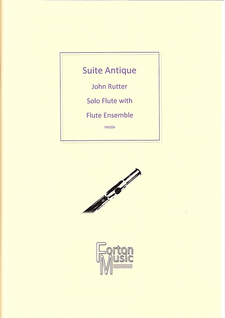 Suite Antique (Solo flute with flute ensemble)