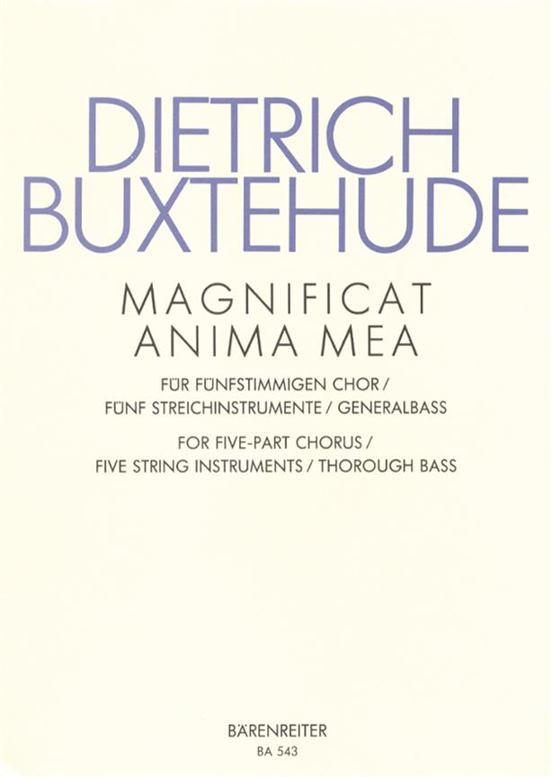 Magnificat anima mea BuxWV-Anh 1 (Score & parts)