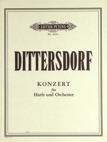 Konzert für Harfe und Orchester, A - Dur (Viola part)