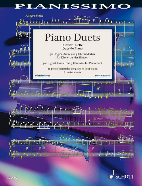 Pianissimo - Piano Duets (50 Original pieces)