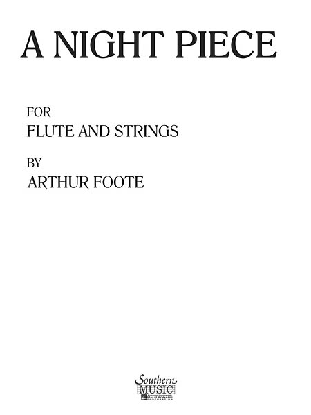 A Night Piece (Score & parts)