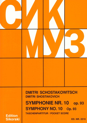 Symphony No.10, Op.93