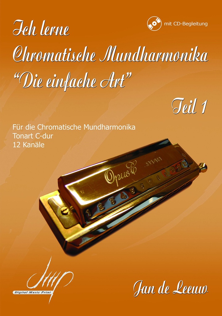 Ich lerne Chromatische Mundharmonika - Vol.1