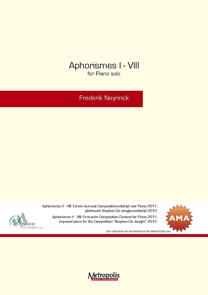 Aphorismes I - VIII