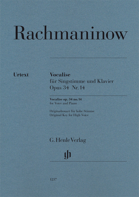 Vocalise, Op.34 No.14