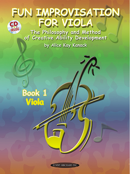 Fun Improvisation for Viola (Book/cd)