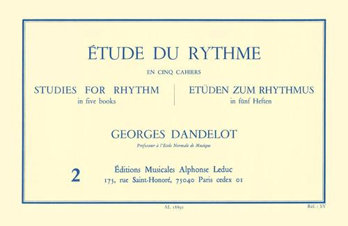 Etude du Rythme - Vol.2