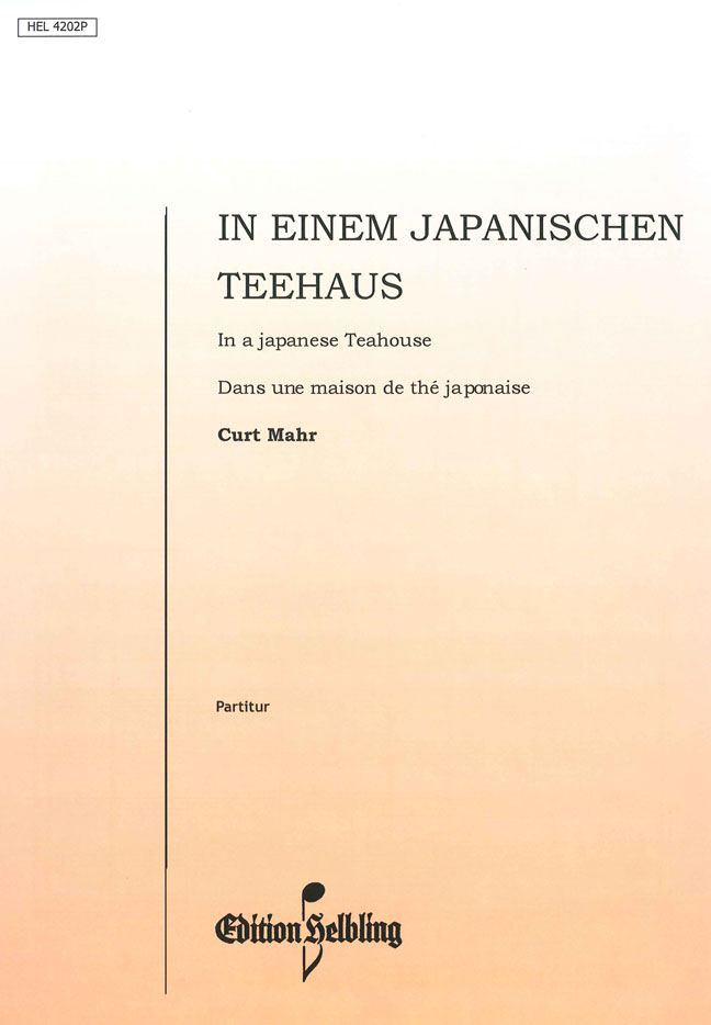 In Einem Japanischen Teehaus (Score)