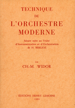 Technique de l'orchestre moderne