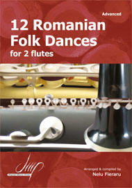 12 Romanian Folk Dances for 2 Flutes