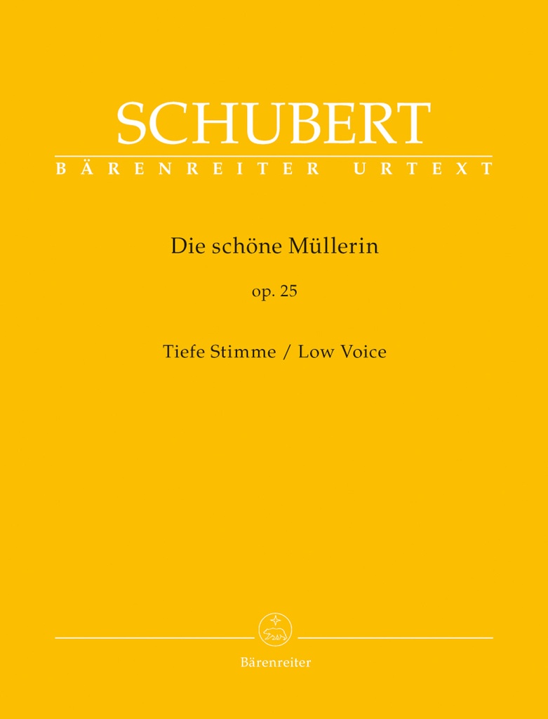 Die schöne Müllerin, Op.25, D.795 (Low voice)