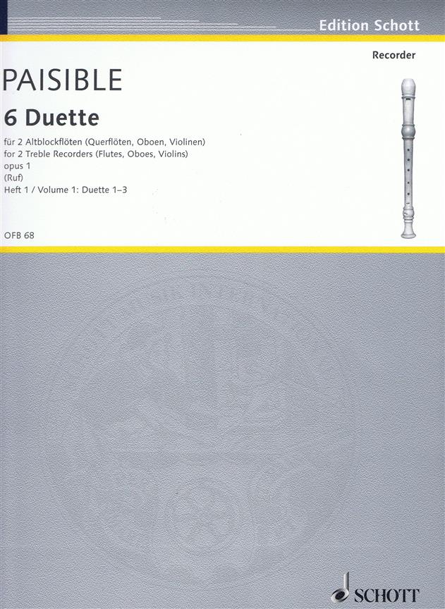 6 Duets, Op.1 - Vol.1 (Sonate 1-3)