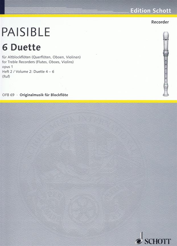 6 Duets, Op.2 - Vol.1 (Sonate 4-6)