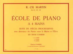 Ecole de Piano à 4 Mains, Op.127 - 1