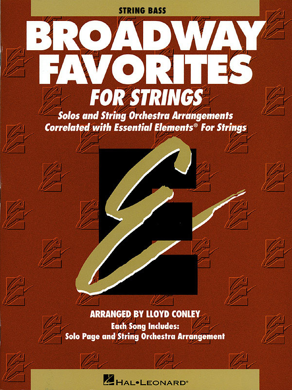 Essential Elements - Broadway Favorites for Strings (Contrabas)