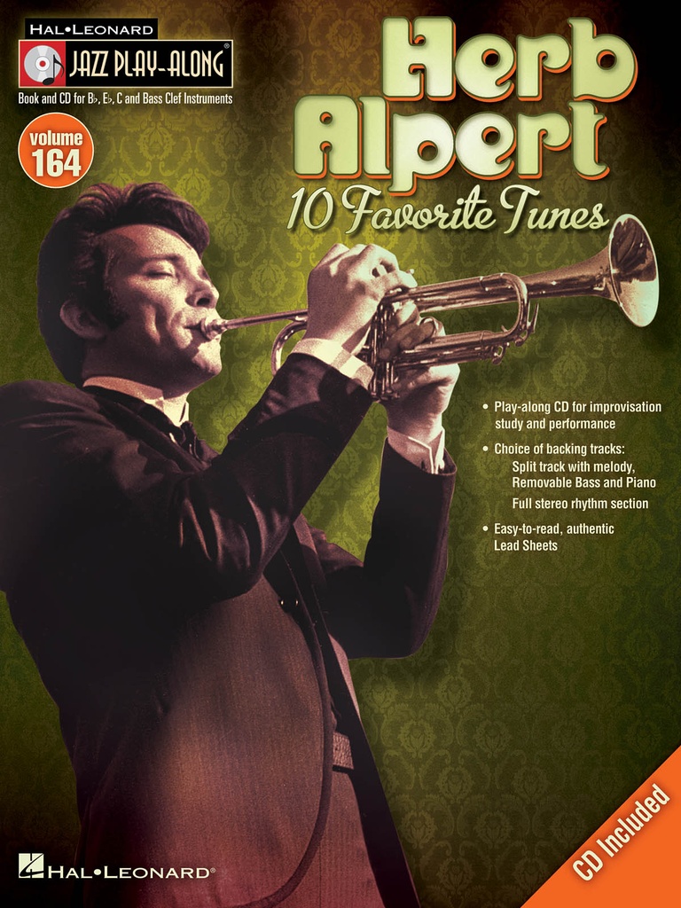 Jazz Play-Along - Vol.164: Herb Alpert