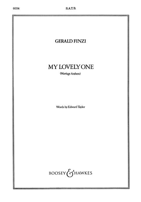 My Lovely One, Op.27/1