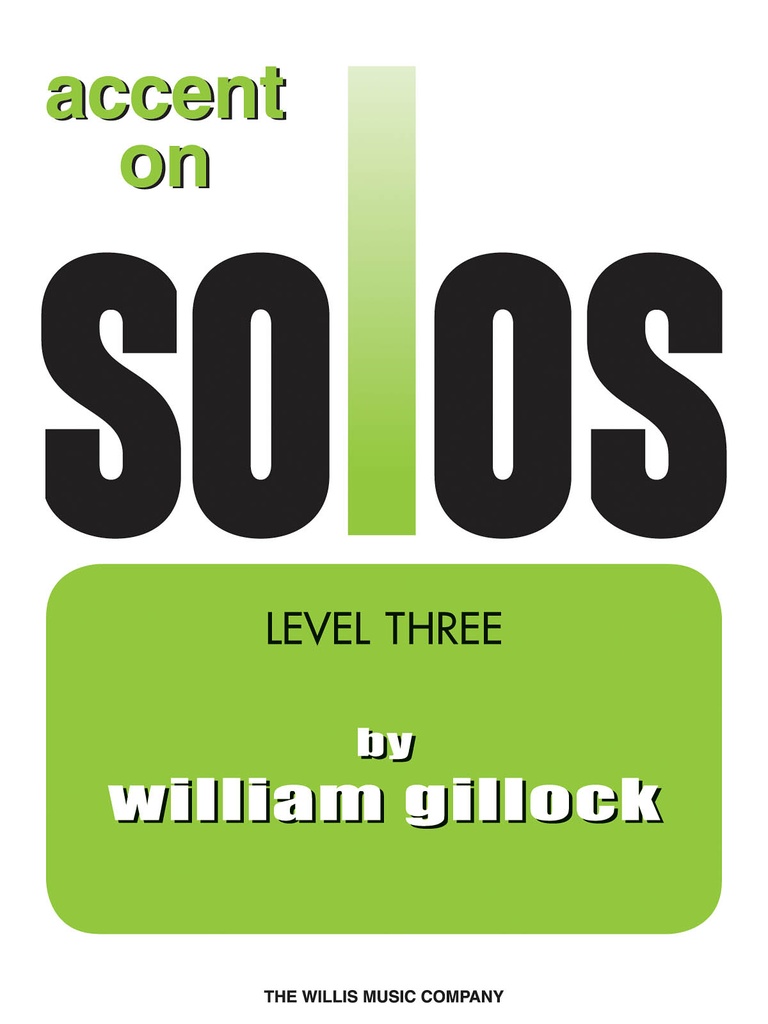 Accent on Solos - Level 3