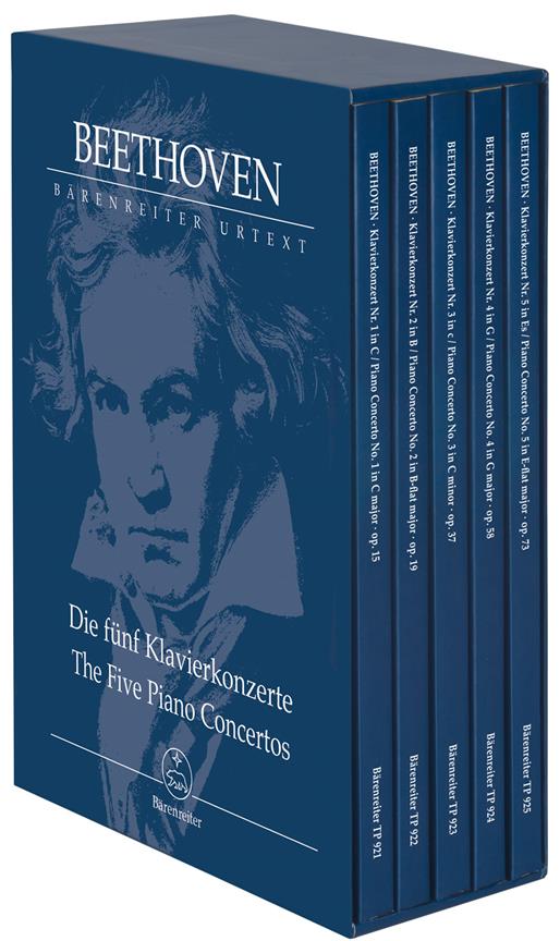 The 5 Piano Concertos (Study score)