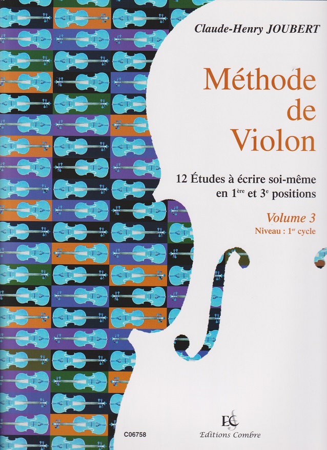 Méthode de Violon - Vol.3 - 12 Etudes à Ecrire Soi-même