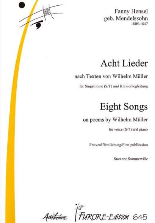 8 Lieder nach Texten von W. Müller (High voice)