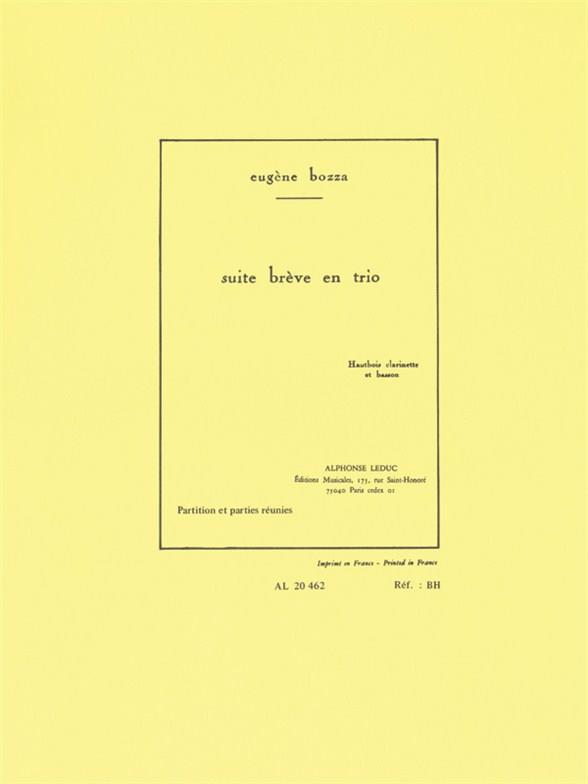 Suite Brève en Trio, Op.67 (Score & parts)