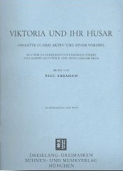 Viktoria und ihr Husar (Piano reduction)