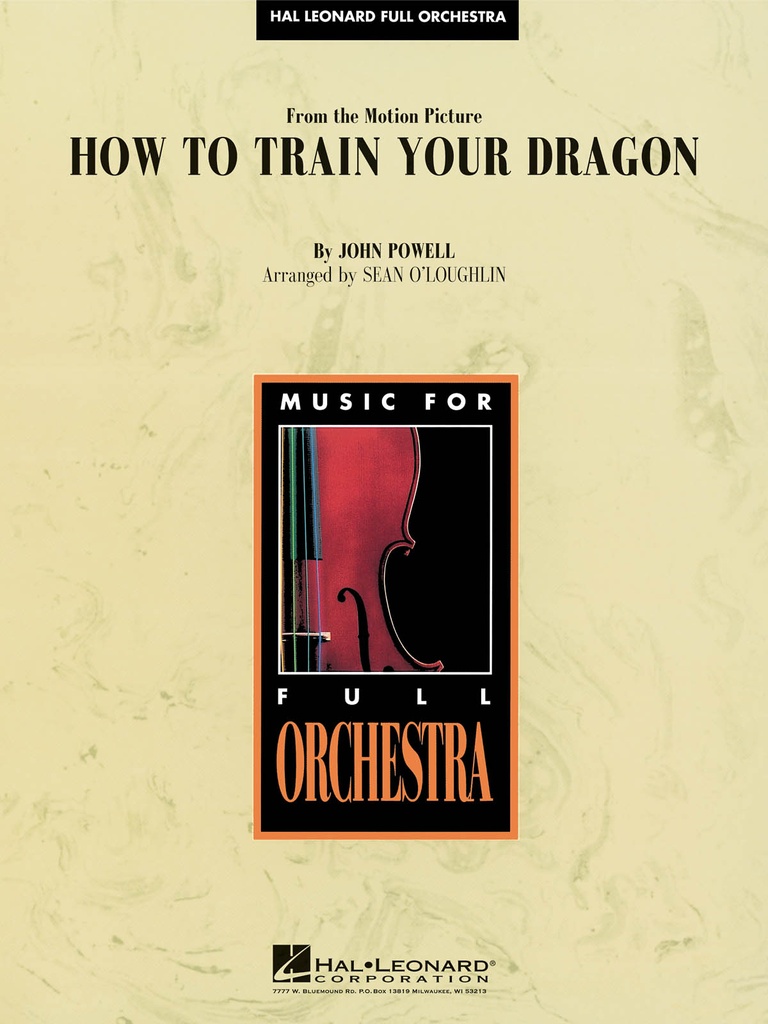 How To Train Your Dragon (Score & parts)