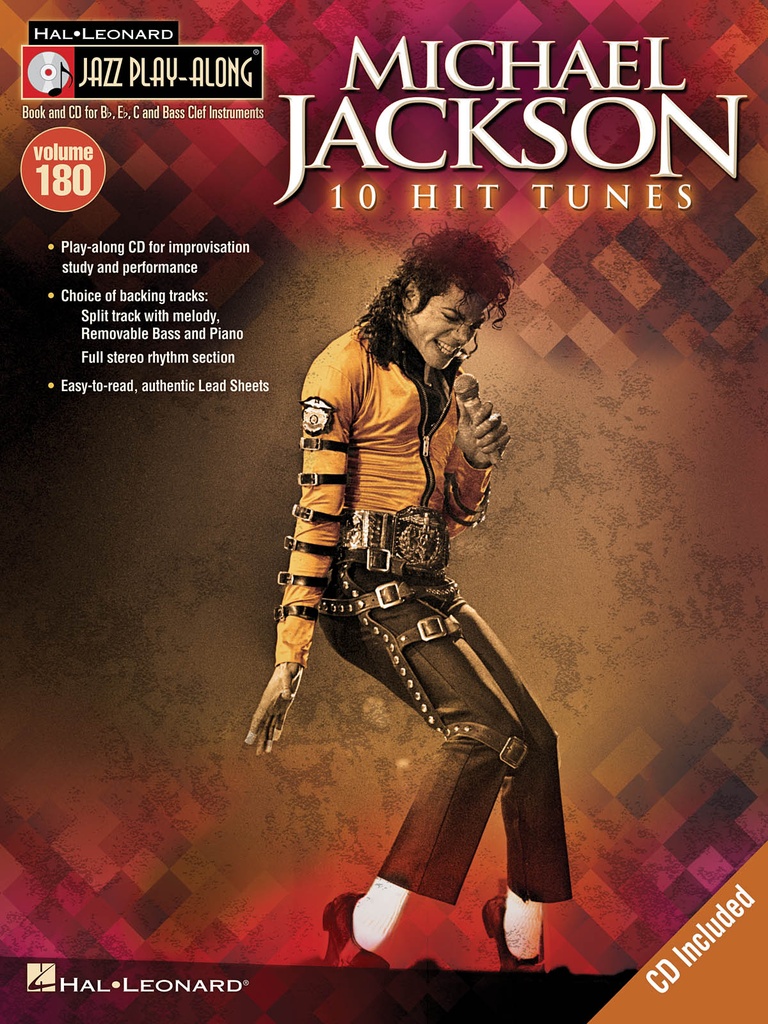 Jazz Play-along - Vol.180: Michael Jackson