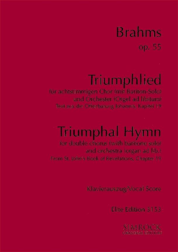 Triumphal Hymn, Op.55 (Piano Reduction)