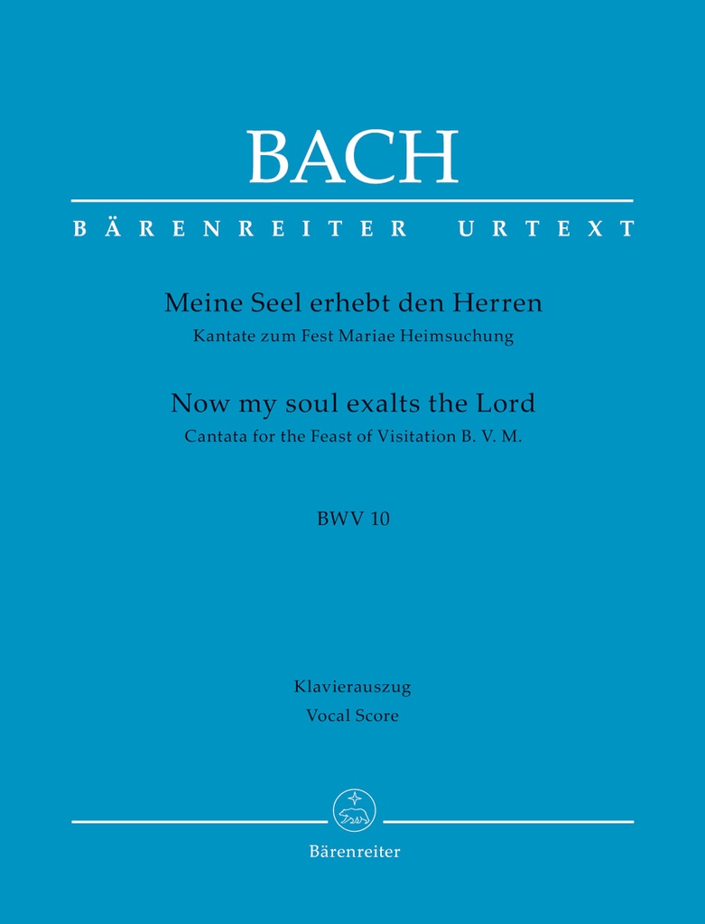 Meine Seel erhebt den Herrn, BWV.10 (Vocal score)